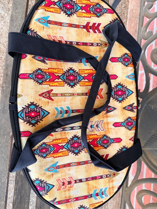 NWT Aztec Insulated Cooler Bag, beach pool food storage main image 5
